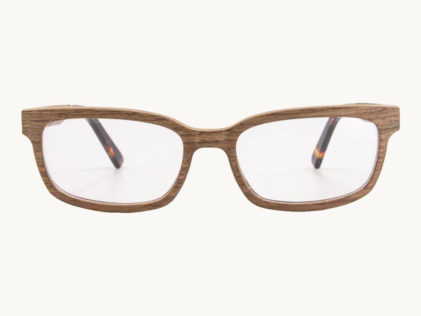 Holzbrille Neustadt Small in Nussbaum, schmale Fassungsform