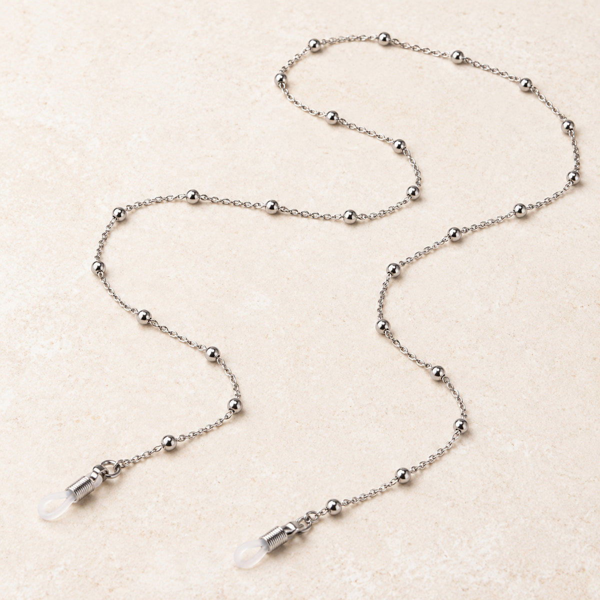 Brillenkette BeadsChain Edelstahl