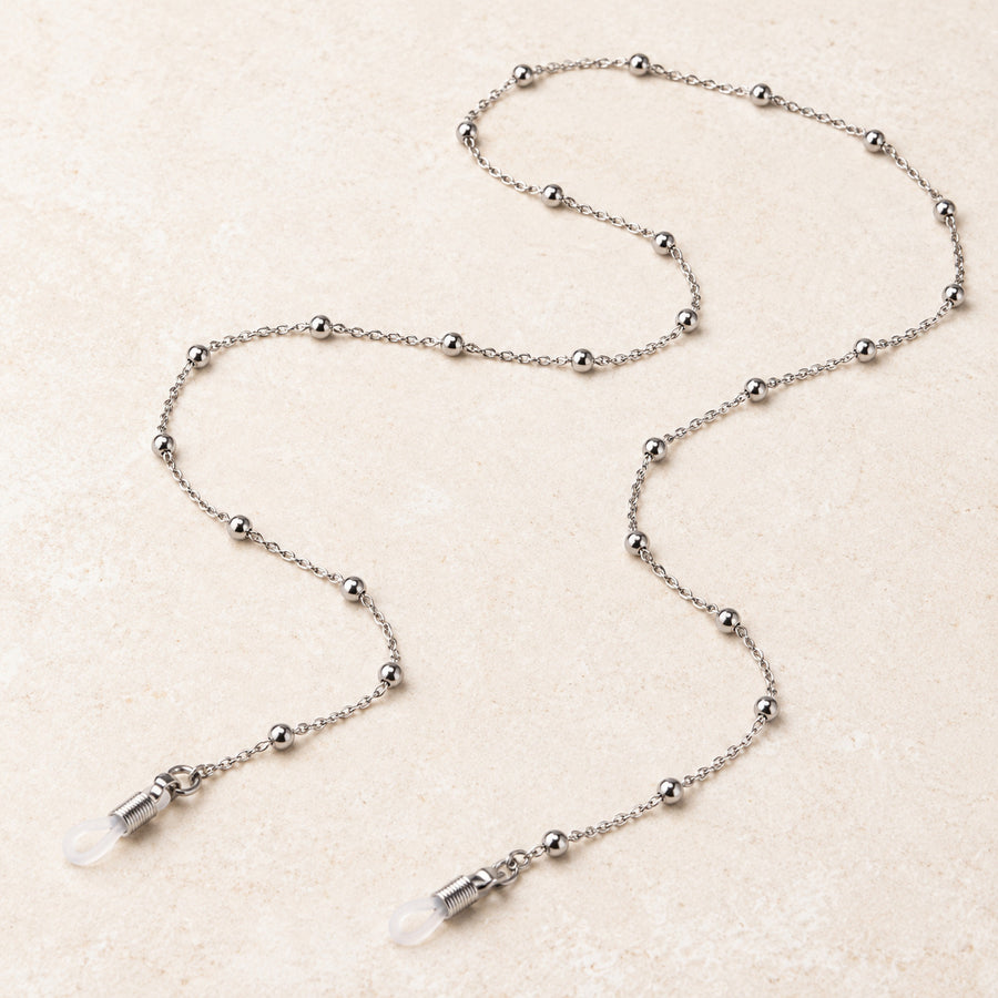 Brillenkette BeadsChain Edelstahl