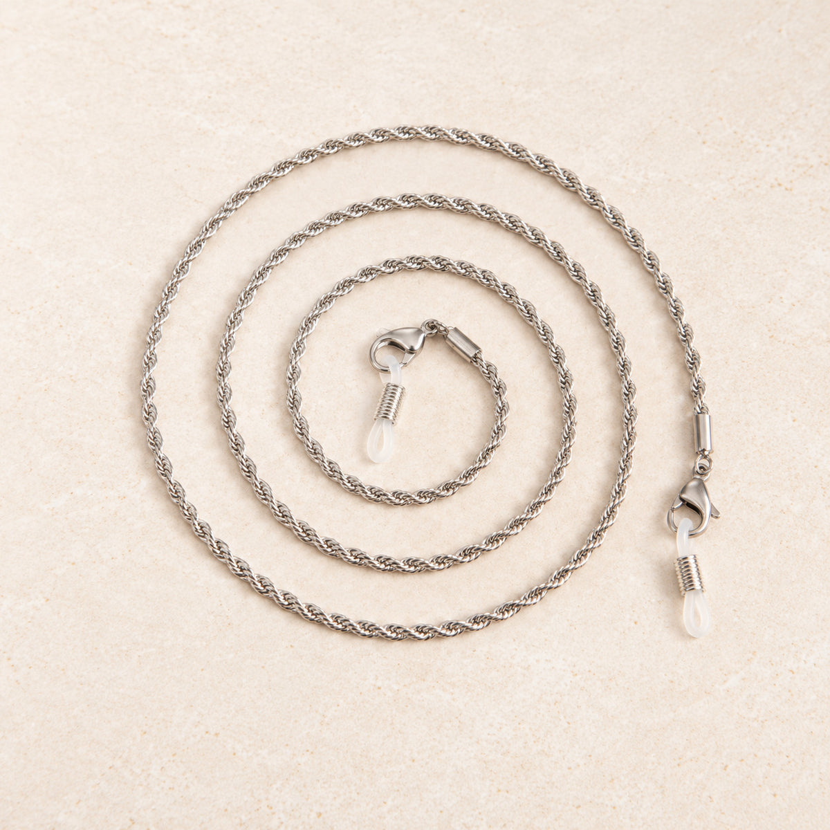 Brillenkette TwistChain Edelstahl