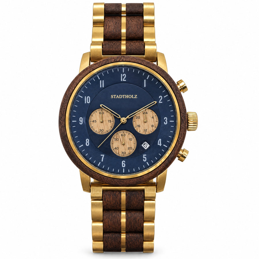 Chronograph Barbados Golden Ocean - STADTHOLZ
