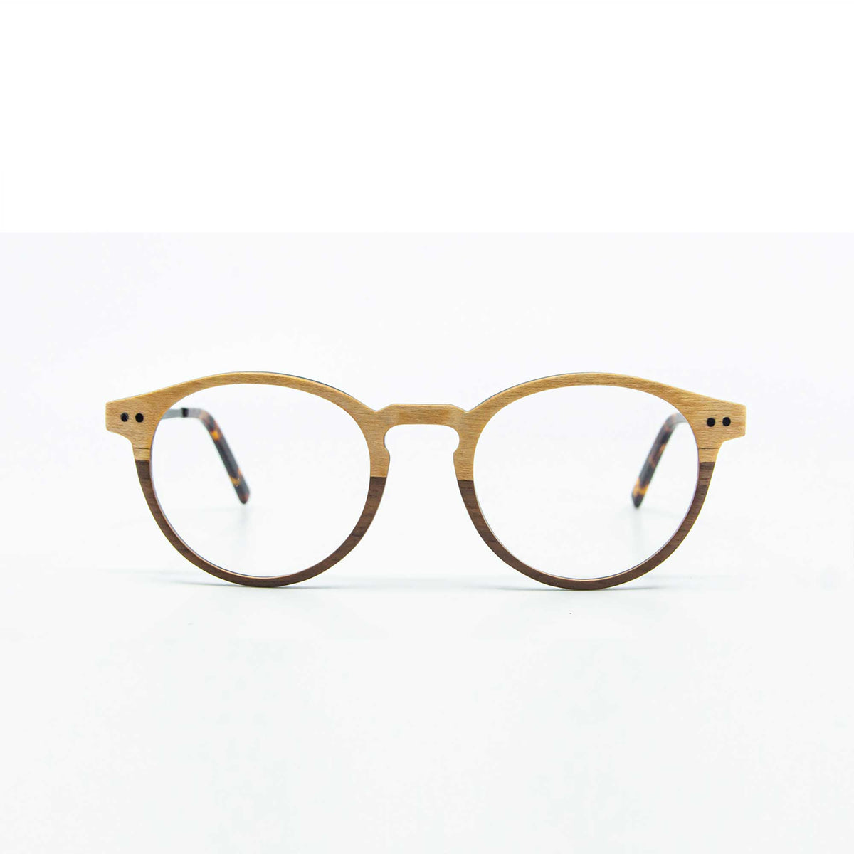 Holzbrille Houston twotone bronze, Ansicht 1