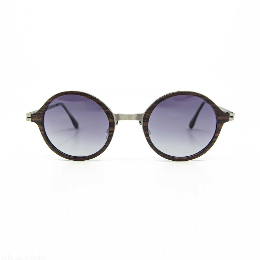 Sonnenbrille WMC Denver Edelstahl Ebenholz, Ansicht 1