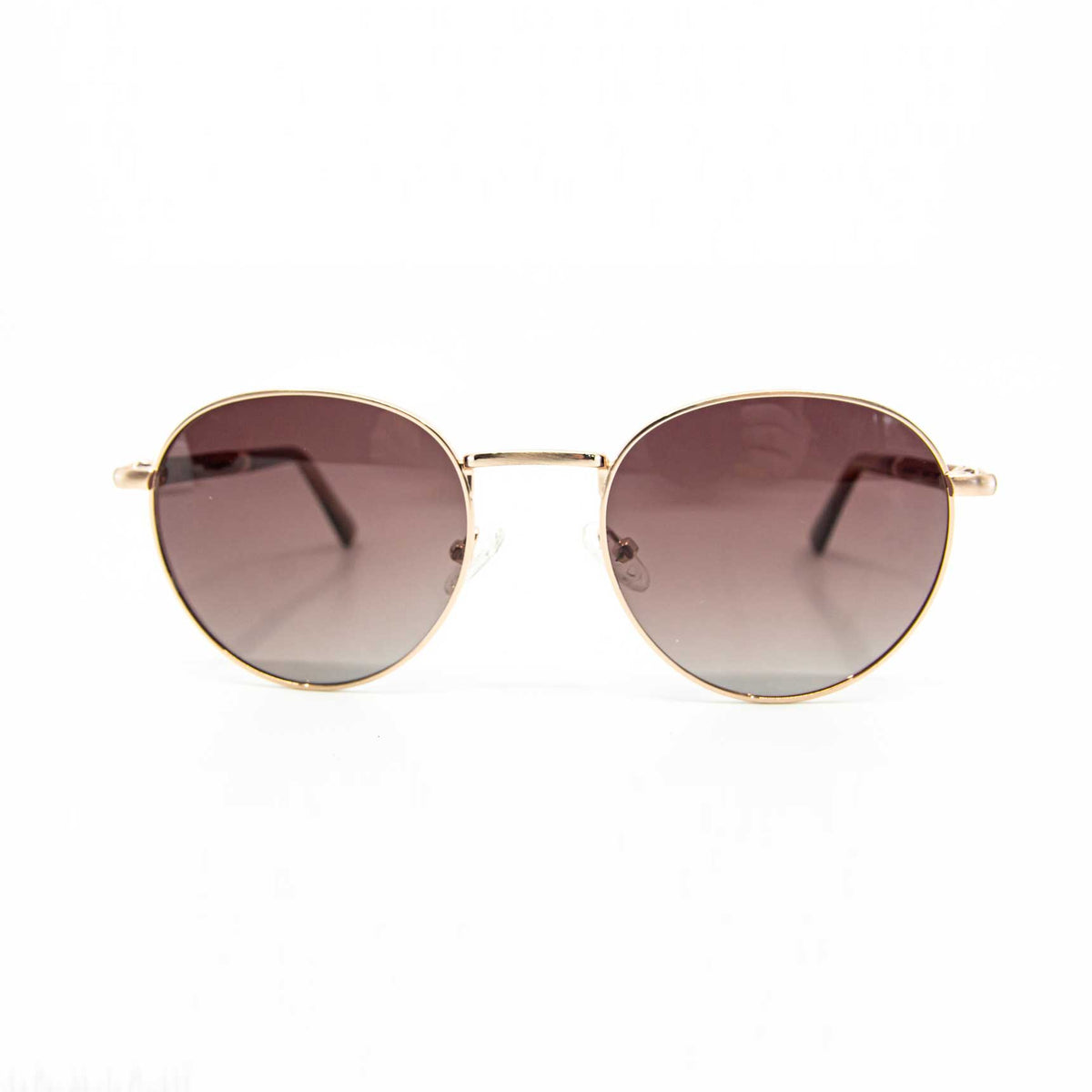 Sonnenbrille Chicago Edelstahl Rosenholz gold, Ansicht 1