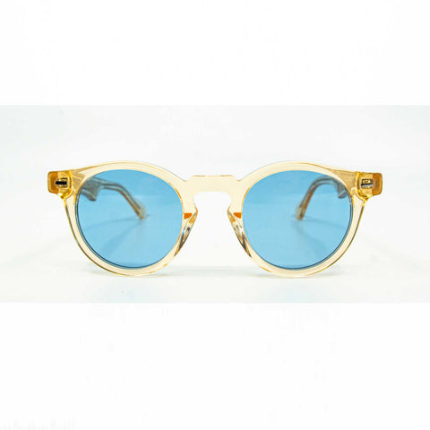 Sonnenbrille AC Tirana Acetat Zebrano gelb, Ansicht 1