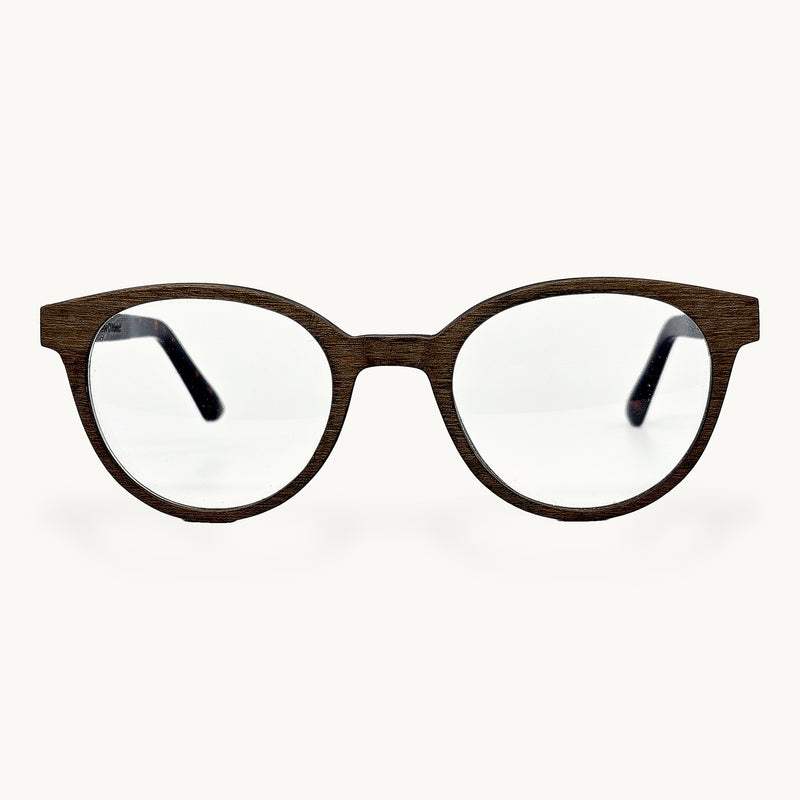 Holzbrille Karow C13dark Nussbaum Noir - STADTHOLZ
