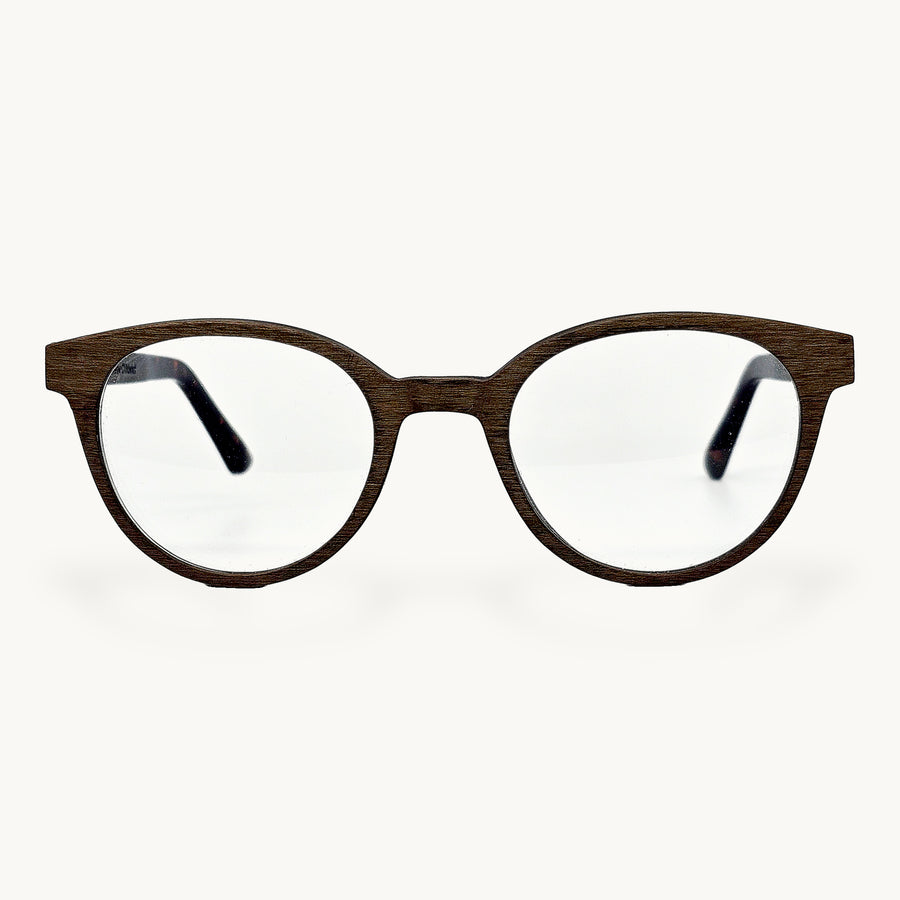 Holzbrille Karow C13dark Nussbaum Noir - STADTHOLZ