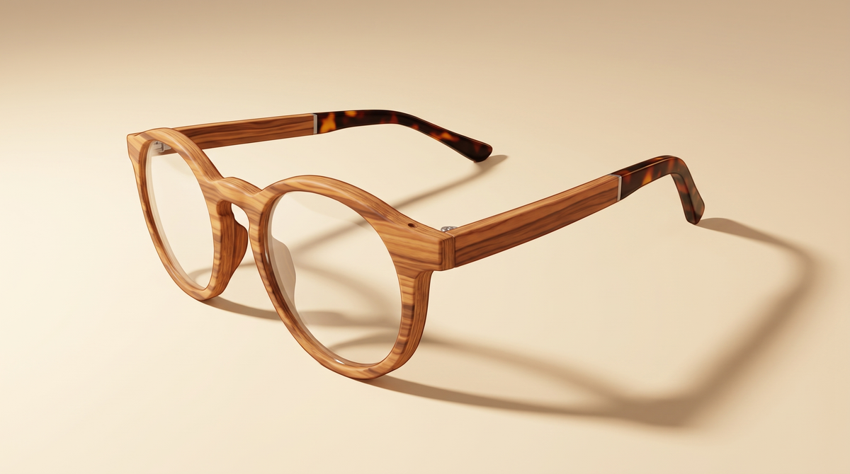 Deine Holzbrille im Detail